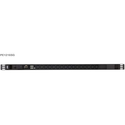 Aten PE1216SG 0U PDU de base avec fonction de mesure et protection contre les surtensions, Accessoire ASI - Publicité Aten PE1216SG 0U PDU de base avec fonction de mesure et protection contre les surtensions, Accessoire ASI - Publicité