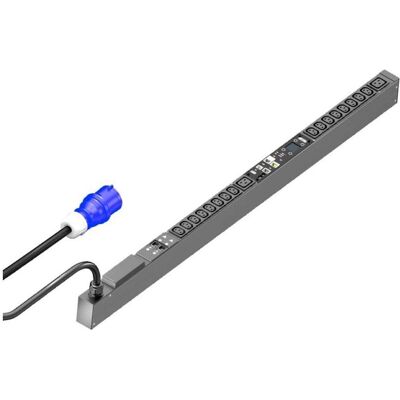 Rittal 7979212 PDU metered 32A/1P CEE 16xC13 + 2xC19 PDU Basic Distribution d'électricité, Serveur : accessoires, Gris - Publicité Rittal 7979212 PDU metered 32A/1P CEE 16xC13 + 2xC19 PDU Basic Distribution d'électricité, Serveur : accessoires, Gris - Publicité