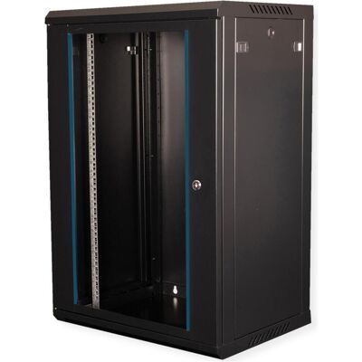 Value 19-Zoll Wandgehäuse 18HE 600x450mm schwarz, Bausatz (18 HE, Rack 19 pouces), Armoire serveur, Noir - Publicité Value 19-Zoll Wandgehäuse 18HE 600x450mm schwarz, Bausatz (18 HE, Rack 19 pouces), Armoire serveur, Noir - Publicité
