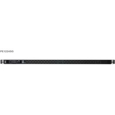 Aten PE1224SG 0U PDU de base avec fonction de mesure et protection contre les surtensions, Accessoire ASI - Publicité Aten PE1224SG 0U PDU de base avec fonction de mesure et protection contre les surtensions, Accessoire ASI - Publicité