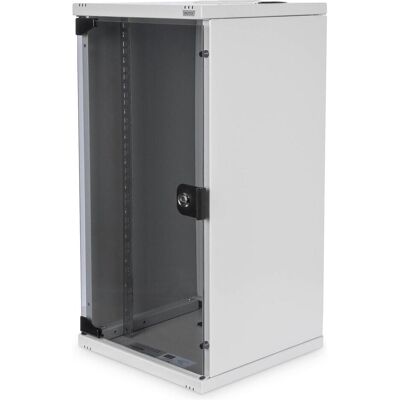 Digitus Wandgehäuse 254 mm (10") - 312x300 mm (BxT) (12 HE, Rack 10 pouces), Armoire serveur, Gris - Publicité Digitus Wandgehäuse 254 mm (10") - 312x300 mm (BxT) (12 HE, Rack 10 pouces), Armoire serveur, Gris - Publicité