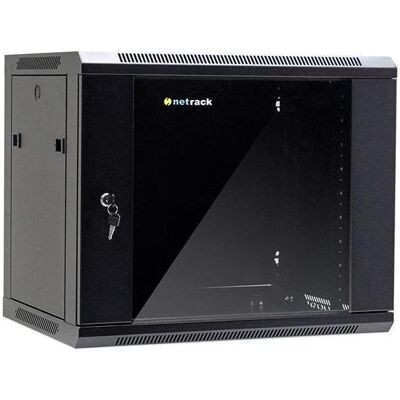 Netrack 019-090-645-022 mur/manche (9 HE, Rack 19 pouces), Armoire serveur, Noir - Publicité Netrack 019-090-645-022 mur/manche (9 HE, Rack 19 pouces), Armoire serveur, Noir - Publicité