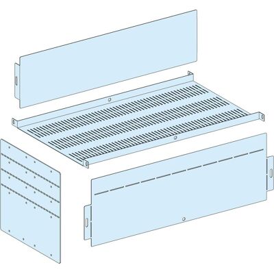 Schneider Electric Schneider PrismaSeT-P Cloisonnement LVS04926Form 1 pour connexion, Armoire serveur : accessoires, Blanc - Publicité Schneider Electric Schneider PrismaSeT-P Cloisonnement LVS04926Form 1 pour connexion, Armoire serveur : accessoires, Blanc - Publicité