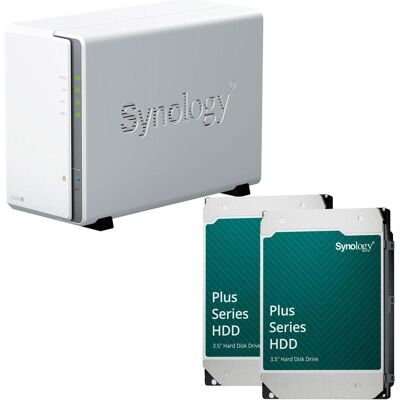 Synology DiskStation DS223J 2 Einschübe NAS-Server Leergehäuse + 16 TB Plus (2x 8TB) (2 x 8 To), NAS, Noir - Publicité Synology DiskStation DS223J 2 Einschübe NAS-Server Leergehäuse + 16 TB Plus (2x 8TB) (2 x 8 To), NAS, Noir - Publicité