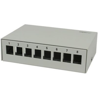 Synergy 21 - Keystone Patch Panel - 8x TP Module - Patch Panel - Publicité Synergy 21 - Keystone Patch Panel - 8x TP Module - Patch Panel - Publicité