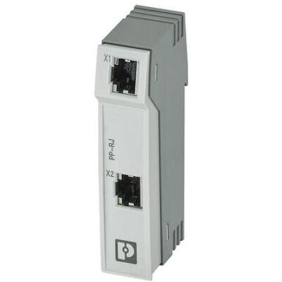 Phoenix Contact - PP-RJ-RJ - Panneau de brassage avec 2 ports RJ45 - Publicité Phoenix Contact - PP-RJ-RJ - Panneau de brassage avec 2 ports RJ45 - Publicité