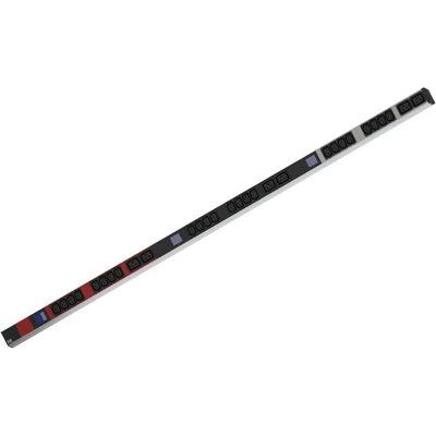 Bachmann BN0500 48,26cm 19 pouces PDU 1U 24xC13 6xC19 mesure de puissance connexion CEE 3x16A rouge, Accessoire ASI - Publicité Bachmann BN0500 48,26cm 19 pouces PDU 1U 24xC13 6xC19 mesure de puissance connexion CEE 3x16A rouge, Accessoire ASI - Publicité