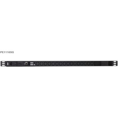Aten PE1116SG PDU de base 0U avec fonction de mesure et protection contre les surtensions, Accessoire ASI - Publicité Aten PE1116SG PDU de base 0U avec fonction de mesure et protection contre les surtensions, Accessoire ASI - Publicité