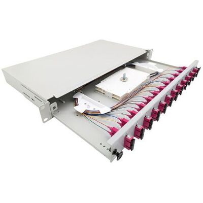 Tecline LWL Spleissbox, 12-fach SC-Duplex, OM4, mit SC Duplex-Kupplungen und Pigtails, 19", ausziehba, Serveur : accessoires, Noir - Publicité Tecline LWL Spleissbox, 12-fach SC-Duplex, OM4, mit SC Duplex-Kupplungen und Pigtails, 19", ausziehba, Serveur : accessoires, Noir - Publicité