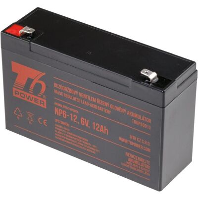 T6 Power Accumulateur NP6-12, 12Ah, Accessoire ASI - Publicité T6 Power Accumulateur NP6-12, 12Ah, Accessoire ASI - Publicité