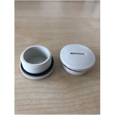 Allnet Installation M25x1,5 Blindstopfen 2er Set mit O-Ring, Armoire serveur : accessoires - Publicité Allnet Installation M25x1,5 Blindstopfen 2er Set mit O-Ring, Armoire serveur : accessoires - Publicité