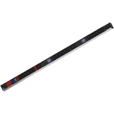 Bachmann BN0500 48,26cm 19 pouces PDU 1U 18xC13 3xC19 mesure de puissance connexion CEE 3x16A rouge, Accessoire ASI - Publicité Bachmann BN0500 48,26cm 19 pouces PDU 1U 18xC13 3xC19 mesure de puissance connexion CEE 3x16A rouge, Accessoire ASI - Publicité
