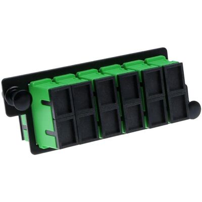 ACT Plaque d'adaptation 6xSC Duplex (12F) OS2 APC8, Serveur : accessoires - Publicité ACT Plaque d'adaptation 6xSC Duplex (12F) OS2 APC8, Serveur : accessoires - Publicité