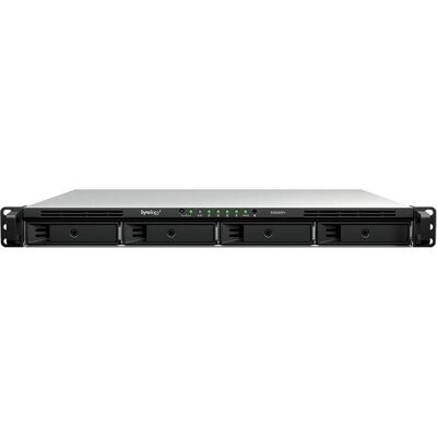Synology Serveur RS826RP+ 4 disques durs de 0, 4 Go de mémoire vive, processeur Ryzen V1500B, 4 ports 1 GbE, (0 TB), NAS, Noir, Gris - Publicité Synology Serveur RS826RP+ 4 disques durs de 0, 4 Go de mémoire vive, processeur Ryzen V1500B, 4 ports 1 GbE, (0 TB), NAS, Noir, Gris - Publicité