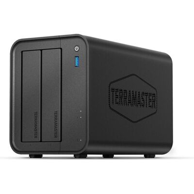 Terramaster F2-425 (0 TB), NAS, Noir - Publicité Terramaster F2-425 (0 TB), NAS, Noir - Publicité