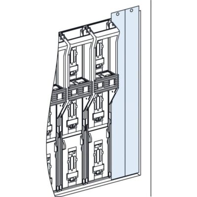 Schneider PrismaSeT-P, plaque de recouvrement, FuPacT ISFL160 LVS03740, Armoire serveur : accessoires, Blanc - Publicité Schneider PrismaSeT-P, plaque de recouvrement, FuPacT ISFL160 LVS03740, Armoire serveur : accessoires, Blanc - Publicité