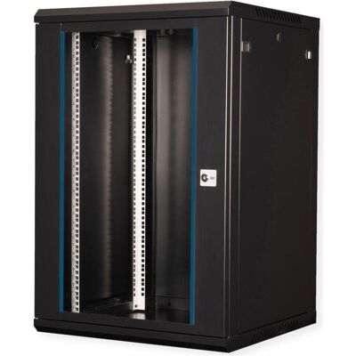 Value 19-Zoll Wandgehäuse 18HE 600x600mm schwarz, Bausatz (18 HE, Rack 19 pouces), Armoire serveur, Noir - Publicité Value 19-Zoll Wandgehäuse 18HE 600x600mm schwarz, Bausatz (18 HE, Rack 19 pouces), Armoire serveur, Noir - Publicité
