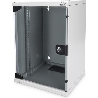 Digitus Enceinte professionnelle murale (9 HE, Rack 10 pouces), Armoire serveur, Gris - Publicité Digitus Enceinte professionnelle murale (9 HE, Rack 10 pouces), Armoire serveur, Gris - Publicité