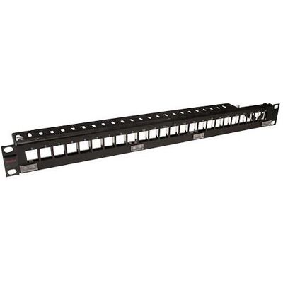 Molex Panneau de brassage blindé 24 ports pour porte-clés avec barre de gestion des câbles, Serveur : accessoires - Publicité Molex Panneau de brassage blindé 24 ports pour porte-clés avec barre de gestion des câbles, Serveur : accessoires - Publicité