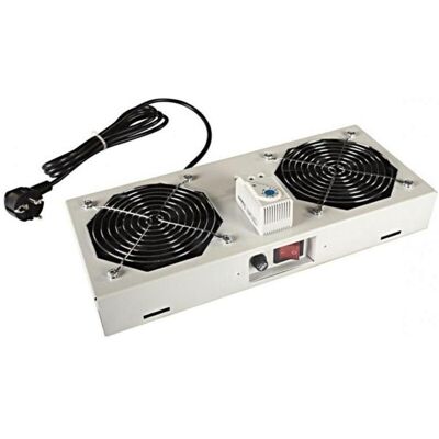 Wirewin Lüfter für WCAB PS3 Serie, 2 Lüfter, Thermostat, Armoire serveur : accessoires, Gris - Publicité Wirewin Lüfter für WCAB PS3 Serie, 2 Lüfter, Thermostat, Armoire serveur : accessoires, Gris - Publicité