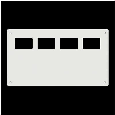 ABB & John RD46F3 Deckblech 4FB/T6 Für TZ-Flansche, lose Lieferung 2CPX047120R9999, Armoire serveur : accessoires, Gris - Publicité ABB & John RD46F3 Deckblech 4FB/T6 Für TZ-Flansche, lose Lieferung 2CPX047120R9999, Armoire serveur : accessoires, Gris - Publicité