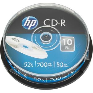 HP CDR 52X 10PK cake box 700MB (69308) (10x), Support de données optiques - Publicité HP CDR 52X 10PK cake box 700MB (69308) (10x), Support de données optiques - Publicité