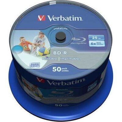 Verbatim - 43812 - 25GB - BD-R - Disque Blu-ray - Publicité Verbatim - 43812 - 25GB - BD-R - Disque Blu-ray - Publicité