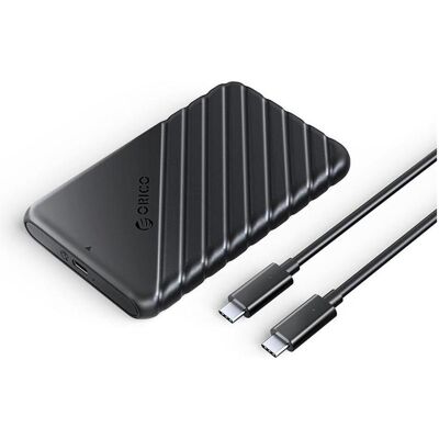 Orico Other Computer Accessory 25PW1C-C3 2.5" HDD/SSD USB-C 3.1 6Gb/s Disk Drive - Black (2.5"), Boîtier pour disques durs, Noir - Publicité Orico Other Computer Accessory 25PW1C-C3 2.5" HDD/SSD USB-C 3.1 6Gb/s Disk Drive - Black (2.5"), Boîtier pour disques durs, Noir - Publicité