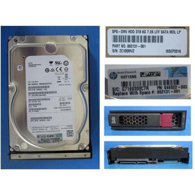 Hewlett Packard Enterprise Disque Dur 3Tb 6G Lff Sata Gris - Publicité Hewlett Packard Enterprise Disque Dur 3Tb 6G Lff Sata Gris - Publicité