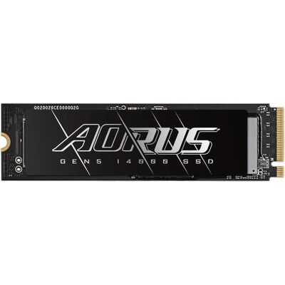 Gigabyte AORUS Gen5 14000 (2000 Go, M.2 2280), SSD - Publicité Gigabyte AORUS Gen5 14000 (2000 Go, M.2 2280), SSD - Publicité
