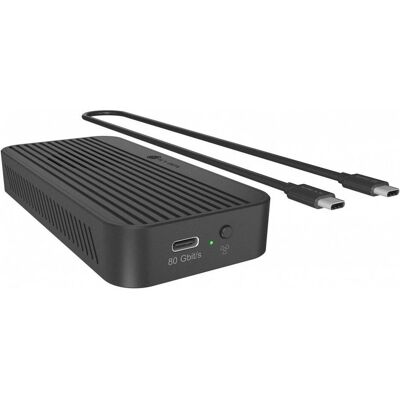 Icy Box Diamond Case 1980 - Boîtier M.2 NVMe SSD USB-C 10Gbps RGB (M.2), Boîtier pour disques durs, Noir - Publicité Icy Box Diamond Case 1980 - Boîtier M.2 NVMe SSD USB-C 10Gbps RGB (M.2), Boîtier pour disques durs, Noir - Publicité
