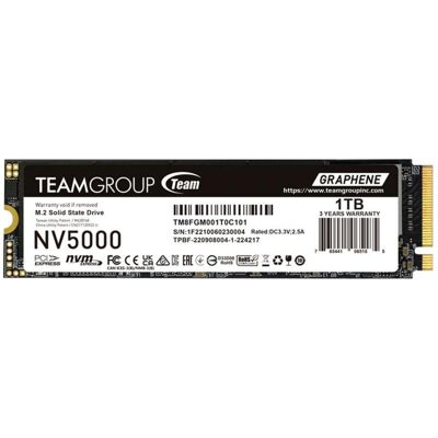 Team Group NV5000 (1000 Go, M.2, M.2 2280), SSD - Publicité Team Group NV5000 (1000 Go, M.2, M.2 2280), SSD - Publicité
