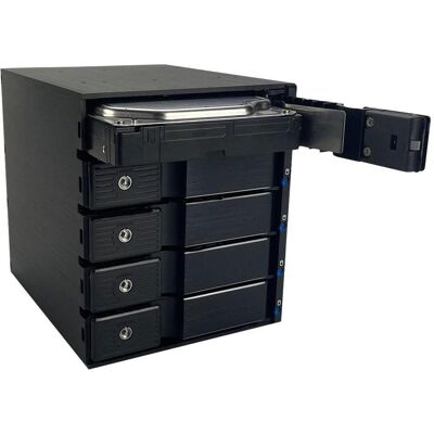 Fantec BP-SA3151-12G/6G SAS 12G + SATA 6G Backplane pour 5x 8,89cm 3,5 pouces HDD dans un 3x 13,335 cm (3.5"), Boîtier pour disques durs, Noir - Publicité Fantec BP-SA3151-12G/6G SAS 12G + SATA 6G Backplane pour 5x 8,89cm 3,5 pouces HDD dans un 3x 13,335 cm (3.5"), Boîtier pour disques durs, Noir - Publicité