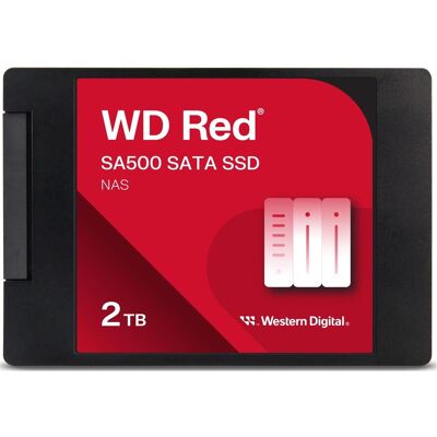 Western Digital Red SA500 2TB SSD - Disque SATA NAS 2,5 pouces - Publicité Western Digital Red SA500 2TB SSD - Disque SATA NAS 2,5 pouces - Publicité