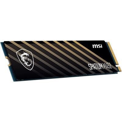 MSI SSD 500GB M.2 Gen4 Spatium M452 PCIe 4.0 3500/2600 TLC (500 Go, M.2), SSD - Publicité MSI SSD 500GB M.2 Gen4 Spatium M452 PCIe 4.0 3500/2600 TLC (500 Go, M.2), SSD - Publicité