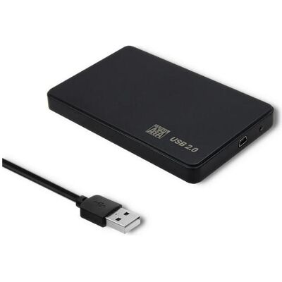 Qoltec Boîtier externe pour disque dur HDD/SSD 2,5" SATA3 USB 2.0 Noir (2.5"), Boîtier pour disques durs, Noir - Publicité Qoltec Boîtier externe pour disque dur HDD/SSD 2,5" SATA3 USB 2.0 Noir (2.5"), Boîtier pour disques durs, Noir - Publicité