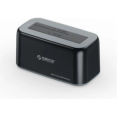 Orico 6819C3 Station d'accueil pour disque dur/SSD SATA 2,5"/3,5" - noir, Disque dur : accessoires - Publicité Orico 6819C3 Station d'accueil pour disque dur/SSD SATA 2,5"/3,5" - noir, Disque dur : accessoires - Publicité