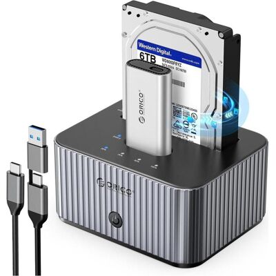 Orico IT28E-C Station d'accueil pour disques durs 1*Sata 2,5-3,5, Disque dur : accessoires - Publicité Orico IT28E-C Station d'accueil pour disques durs 1*Sata 2,5-3,5, Disque dur : accessoires - Publicité