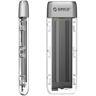 Orico Other Computer Accessory TXM2-C3 M.2 NVME USB-C 3.2 10Gb/s Disk Drive - Gray (M.2), Boîtier pour disques durs, Gris, Transparent - Publicité Orico Other Computer Accessory TXM2-C3 M.2 NVME USB-C 3.2 10Gb/s Disk Drive - Gray (M.2), Boîtier pour disques durs, Gris, Transparent - Publicité