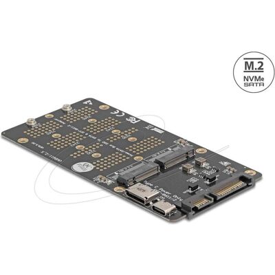 Delock Konverter M.2 Key M NVMe SSD zu OCuLink SFF-8612 und, Disque dur : accessoires - Publicité Delock Konverter M.2 Key M NVMe SSD zu OCuLink SFF-8612 und, Disque dur : accessoires - Publicité