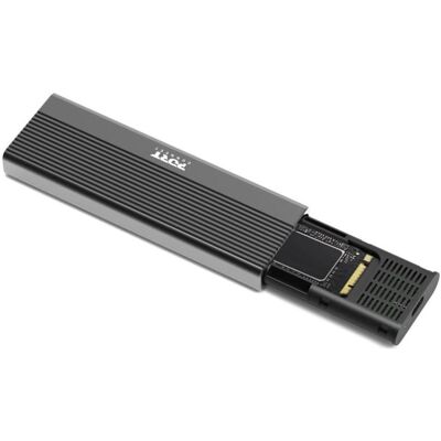 Boîtier Port Connect M.2 NVMe de Port Designs - USB-C - Publicité Boîtier Port Connect M.2 NVMe de Port Designs - USB-C - Publicité