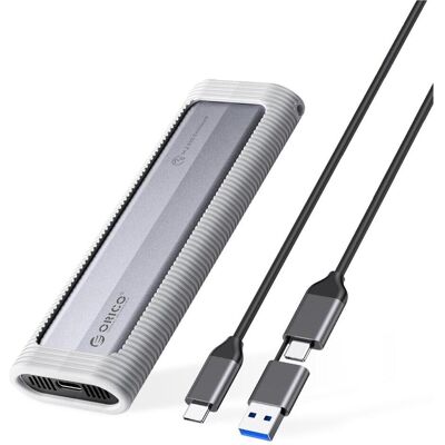 Orico Other Computer Accessory AXM2F-V1 M.2 NGFF USB-C 5Gb/s Disk Drive - Gray (M.2), Boîtier pour disques durs, Gris, Argent - Publicité Orico Other Computer Accessory AXM2F-V1 M.2 NGFF USB-C 5Gb/s Disk Drive - Gray (M.2), Boîtier pour disques durs, Gris, Argent - Publicité