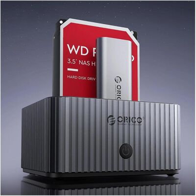 Orico Station d'accueil HDD / SSD IT28E-C for SATA 2.5inch / 3.5inch / M.2 NVMe, Grey, Disque dur : accessoires - Publicité Orico Station d'accueil HDD / SSD IT28E-C for SATA 2.5inch / 3.5inch / M.2 NVMe, Grey, Disque dur : accessoires - Publicité