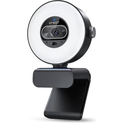 EMeet SmartCam S600L Webcam (0.35 Mpx), Webcam, Noir - Publicité EMeet SmartCam S600L Webcam (0.35 Mpx), Webcam, Noir - Publicité