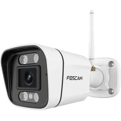 Foscam V5P Rond IP-beveiligingscamera Buiten 3072 x 1728 Pixels Muur (1280 x 720 pixels, 1920 x 1080 Pixels, 3072 x 1728 pixels), Caméra réseau, Blanc - Publicité Foscam V5P Rond IP-beveiligingscamera Buiten 3072 x 1728 Pixels Muur (1280 x 720 pixels, 1920 x 1080 Pixels, 3072 x 1728 pixels), Caméra réseau, Blanc - Publicité