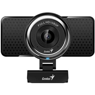Genius webcam ECam 8000, black (2 Mpx), Webcam, Noir - Publicité Genius webcam ECam 8000, black (2 Mpx), Webcam, Noir - Publicité