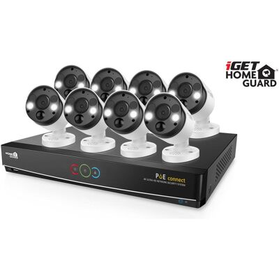 iGet HOMEGUARD HGNVK164908 - Kamerový systém HOMEGUARD HGNVK164908 s rozlišením Ultra HD 4K (3 (3840 x 2160 pixels), Caméra réseau, Blanc - Publicité iGet HOMEGUARD HGNVK164908 - Kamerový systém HOMEGUARD HGNVK164908 s rozlišením Ultra HD 4K (3 (3840 x 2160 pixels), Caméra réseau, Blanc - Publicité