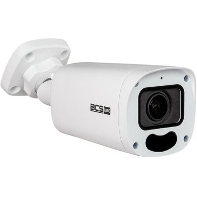 BCS BCS-B-TIP45VSR5(2.0) : caméra de surveillance IP 5 MP avec microphone et boîtier IP67, Caméra réseau, Blanc - Publicité BCS BCS-B-TIP45VSR5(2.0) : caméra de surveillance IP 5 MP avec microphone et boîtier IP67, Caméra réseau, Blanc - Publicité