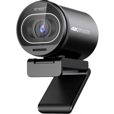 EMeet SmartCam S600 Webcam Kit (8 Mpx), Webcam, Noir - Publicité EMeet SmartCam S600 Webcam Kit (8 Mpx), Webcam, Noir - Publicité