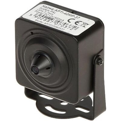 APTI Caméra IP CAMERA IP APTI-42MP-37 PINHOLE - 4 ,Mpx 3.7 ,mm, Caméra réseau, Noir - Publicité APTI Caméra IP CAMERA IP APTI-42MP-37 PINHOLE - 4 ,Mpx 3.7 ,mm, Caméra réseau, Noir - Publicité